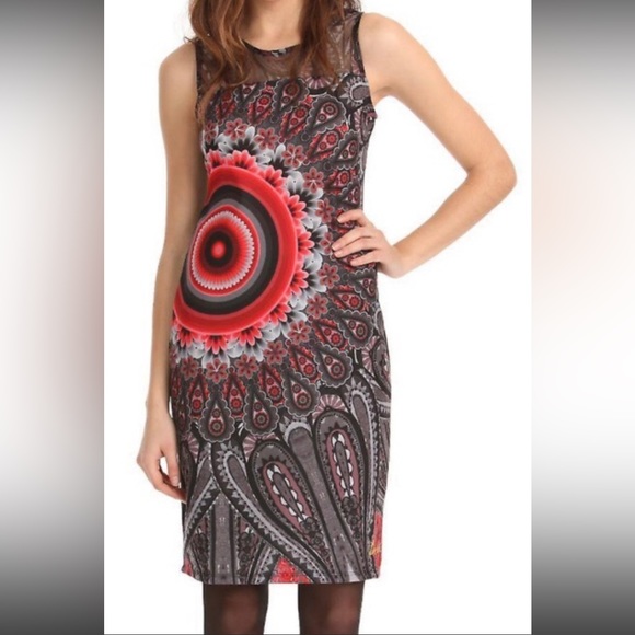 Desigual, Sleeveless Dress, Size Small - Picture 4 of 16